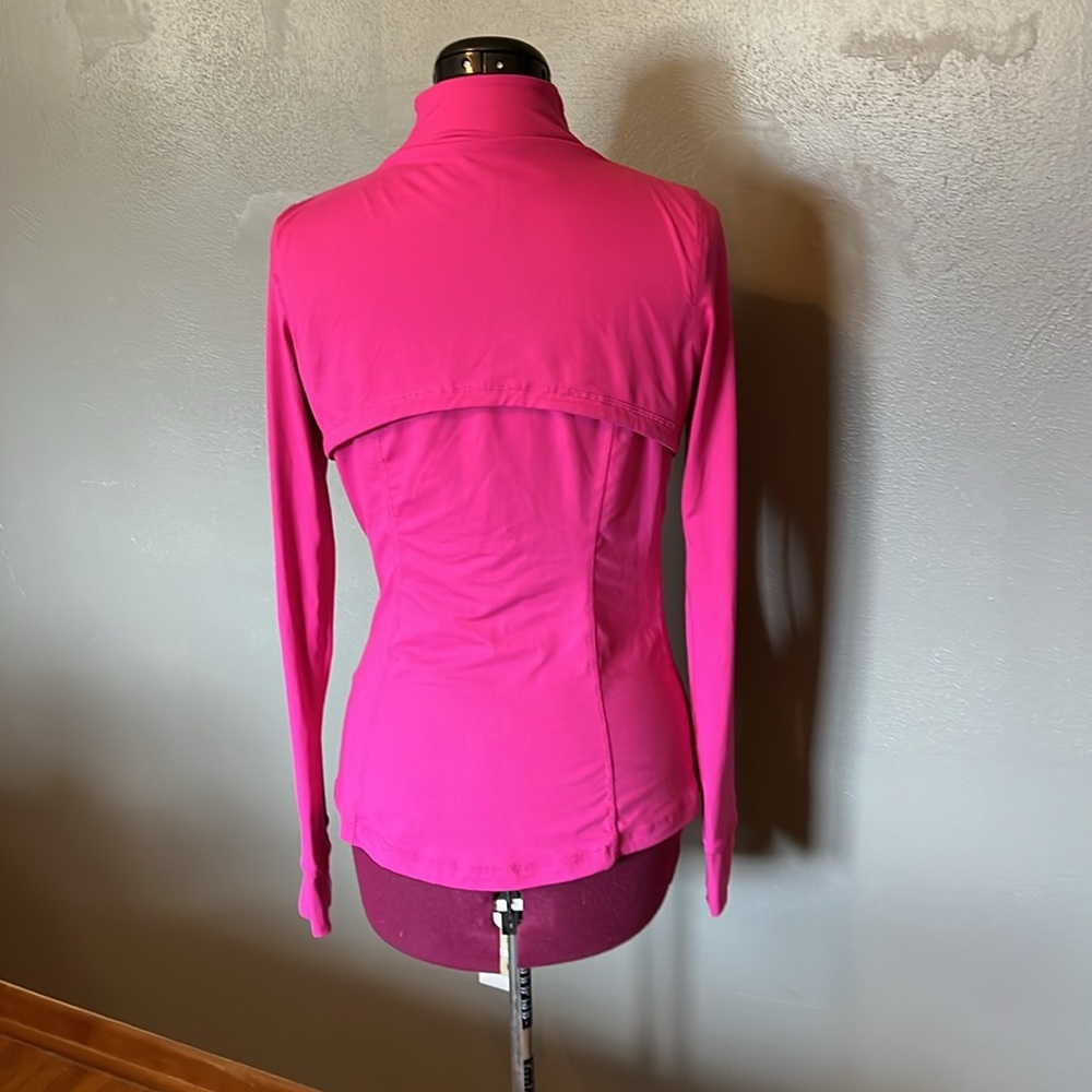 Sweatshirt Size Medium Raspberry Color. Thumb Hol… - image 2